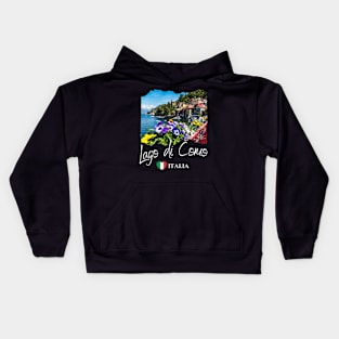 Lago Di Como / Como Lake Italy / Como Lake Kids Hoodie